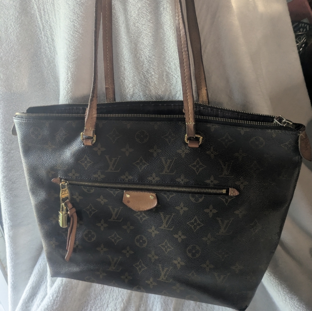 Louis Vuitton Brown Classic Tote Bag